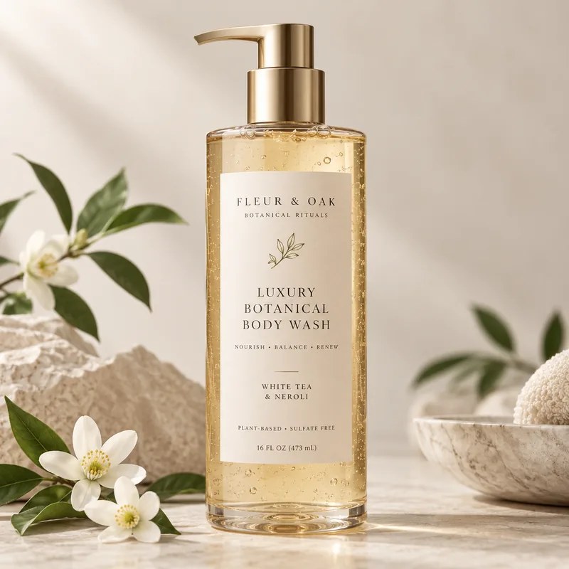 Luxury Botanical Body Wash