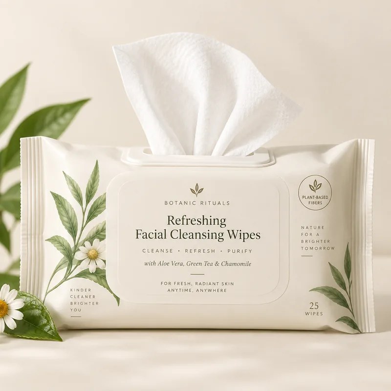 Refreshing Facial Cleansing Wipes